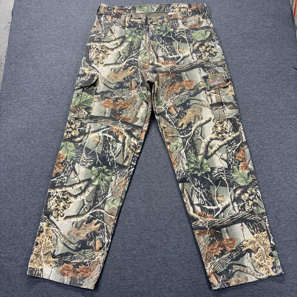 Scent Lok Seclusion 3-D Cargo Hunting Pants Mens L (36x32) Camo Scent Control